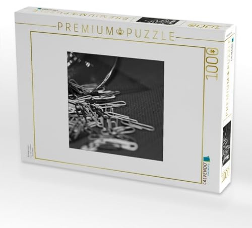 CALVENDO Puzzle Büroklammern | 1000 Teile Lege-Größe 64 x 48 cm Foto-Puzzle für glückliche Stunden