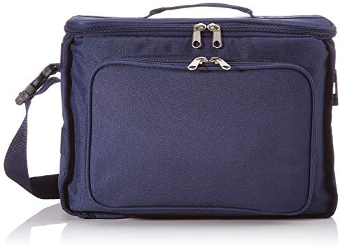 Gima - Leere Arzttasche Utility für medizinisches Personal, Halter für medizinische und Instrumente, wasserdichtes Polyester, Trennwände, Taschen, Gummibänder, abnehmbare Tasche, Blau, 36x22x25 cm