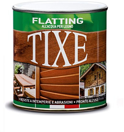 Tixe 632301 Flatting per Legno all'Acqua Vernice Lucido 250 ml