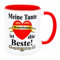 Meine Tante Name ist die Beste Tasse Personalisiert Geschenk Geburtstag Weihnachten Valentinstag Nikolaus Ostern Becher mit Herz Lieblings Schwägerin Dankeschön Hdl Welt Spruch von Nichte Neffe Kind
