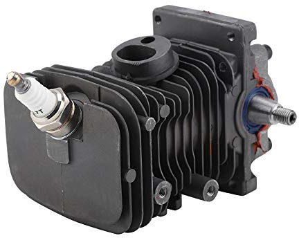 MAGT Motor Kolben Zylinder, 38 mm Motor Zylinderkolben Kurbelwelle Motorwanne Zündkerze Kurbellager Ersatzteile für STIHL MS180 018 Kettensäge