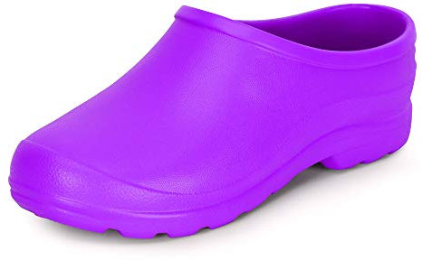 Ladeheid Clogs Uomo e Donna in Eva LADW001 (Viola, 44 EU)