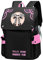 WANHONGYUE Toilet-Bound Hanako-kun Anime Cosplay Schultasche Schulrucksack 15,6 Zoll Laptop Rucksack mit USB-Ladeanschluss / 3