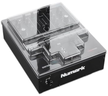 Decksaver Cover for Numark Scratch - Super-Durable Polycarbonate Protective lid in Smoked Clear Colour, Made in The UK - The DJs' Choice for Unbeatable Protection