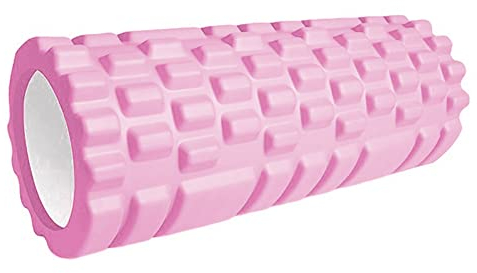Foam Roller Faszienrolle - Schaumstoffrolle - Fitness Massagerolle fur Triggerpunkt-Massage in Rücken, Nacken, Beine beim Faszientraining mit der Gymnastikrolle für Männer Frauen. 33x14cm
