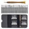 25 Mini Precision Screwdriver Set Repair Mobiles Phones Laptops Watches for Glasses Torx Hex Star Watch in Case Interchangeable Small Tiny
