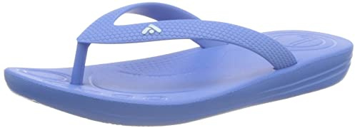 Fitflop Unisex Kid's Iqushion Junior Ergonomic Flip-Flops, Rocket Blue, 18 EU