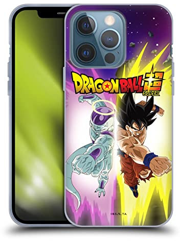 Head Case Designs Offizielle Dragon Ball Super Frieza Und Goku Universe Survival Arc Gelhülle [Militärischer Schutzgrad] Kompatibel Mit Apple iPhone 13 Pro Und Kompatibel Mit MagSafe
