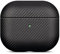 Haobobro [Karbonfaser Textur] AirPods 3 Hülle Case - Handgefertigt AirPods Pro 3. Generation Hülle Cover - Stoßdämpfende Schutzhülle mit Premium Finish - AirPods 3 Schwarz Tasche