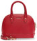 Lazarotti Bologna Leder Handtasche Damen | mit Henkel & abnehmbaren Tragegurt | mittelgroße Henkeltasche 24 cm