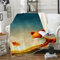 SK-YBB Kuscheldecke 130x150 Kinder Cartoon Fuchs Fleecedecke für Bett Sofa Kleinkind Flanell Fleece Kleiner Prinz für Jungen Mädchen Geschenke Schlafzimmer Büro Sofa Decke