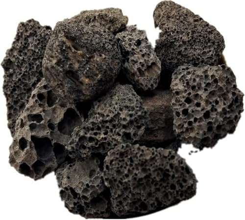 LIFEBESTONE Rocce laviche nere da 3 a 5 cm per braciere a propano, rocce laviche per camino a gas, rocce per caminetto a gas, pane di roccia vulcanica, braci per camino a gas, braci per camino a gas,