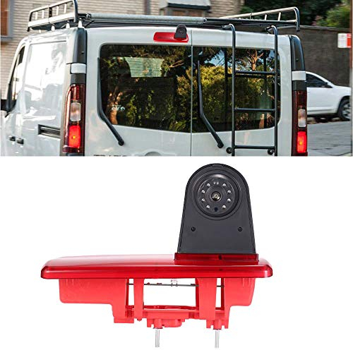 Bremsleuchte Rückfahrkamera HD Nachtsicht Ersatz für FIAT Talento Bus Kasten 296 R9M GM 408 413 452/Opel Vauxhall Vivaro B Combi Kasten Turbo FWD X82/Renault Trafic III 3 Bus Kasten EG JG FG 1FL/2FL