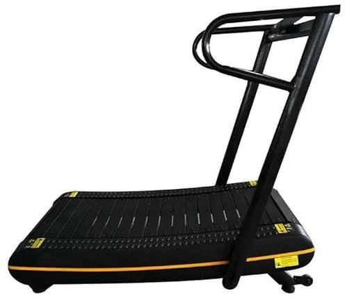 Curved Manual Treadmill Self Powered Curved Running Machine Exercise Machine Home Treadmill LCD Display