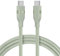 Anker Nano USB C Cable, 240W 6 ft Flexible Multi-Color Braided Cord, Fast Charging Type C Charger for iPhone 16/16 Pro/16 Plus/16 Pro Max, MacBook Pro, iPad Pro, Galaxy S24, and More(Green)
