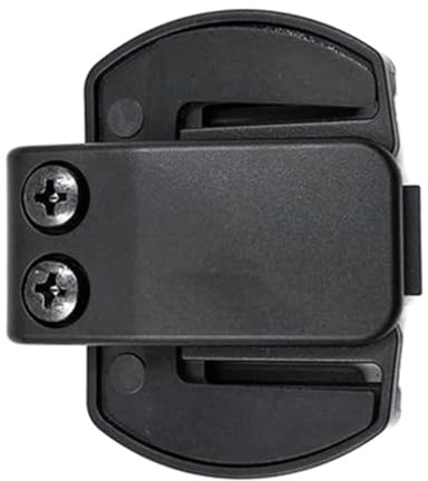 Halterung Halterung Basis Halter Kopfhörer Klemme Clip Geeignet für Motorrad Bluetooth-kompatibel Helm Headset Gegensprechanlage Helm Clip für Rucksack Motorrad Schnellverschluss Kinnriemen Schnalle
