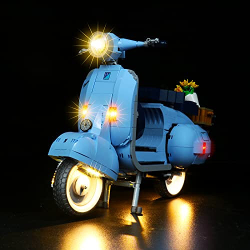 BRICKSHINING Beleuchtung für Lego Vespa 125 10298, Licht-Set, kompatibel mit Lego 10298, bringt Licht für Lego, Modellset Spielzeug nicht im Lieferumfang enthalten (224 neu)