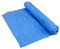 WOLMIK Serviette de bain en chamois synthétique PVA, absorbante et sèche rapidement pour la gym, la natation, le camping, la plongée, le triathlon, etc. (bleu, 32,6 x 43,2 cm)