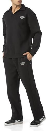 Redbridge Lässiges Sweat-Set mit Polokragen – Bequemer Zweiteiler im Oversized-Look