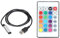 London Express LED Strip Light Controller 5V-24Keys 4 Pin USB IR RGB Strips Dimmable Colourful Wireless Controller Colour Changing TV RGB Backlight Remote for 5050 3528 RGB LED Light Strip