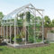 Vitavia Gewächshaus Orion 5000, Aluminium eloxiert, 5,0 m², 3 mm ESG | Wetterfestes & stabiles Treibhaus | Perfekt für Gemüse & Pflanzen | Robust & langlebig