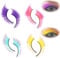 BRITIVIVE Farbige Wimpern 4 Paare Falsche Wimpern Wimpern Karneval Bunte Wimpern Selbstklebende Wimpern für Party Fasching Maskerade Bühne(Rosa Blau Lila Gold)