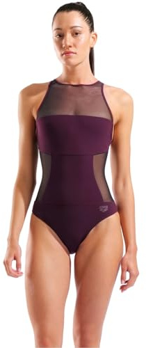 ARENA Damen Feel Women's Mesh Panel Swim Pro Back Swimsuit Badeanzug