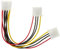 StarTech.com LP4 to 2x LP4 Power Y Splitter Cable M/F - LP4 Splitter - Molex Y Splitter - Molex Splitter (PYO2L)