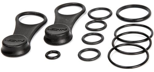 Lezyne - Kit guarnizioni per guida stradale, colore: Nero