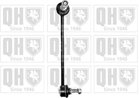Quinton Hazell Stabiliser Link - QLS3221S - Single Bar Fits Front Axle Left - Original Equipment OEM Quality Direct Fit Replacement - Length: 240mm - Finish: Matte Silver
