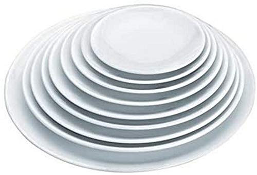 LACOR 62761 Runde Platte aus Melamine Durchmesser 180 x 24 mm | Langlebiges Profi-Utensil; entwickelt für optimale Leistung und schnelle, unkomplizierte Reinigung in der Spülmaschine