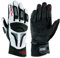A-Pro Sommer Sport Leder Gepolsterte Handschuhe Roller Motorrad Bikers Weiss/Silber XL