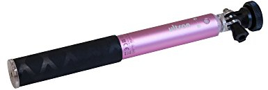 ultron selfie Alu 80 Pink, 22 - 83 cm Selfie Stick mit separatem Bluetooth-Auslöser, Für Smartphones wie Samsung Galaxy , iPhone und weitere