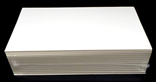 docsmagic.de 100 Manga Size Comic Backing Boards - 127 x 218 mm - 24pt White