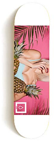 DRIP Skateboards - Pineapples Skateboard Deck (versch. Breiten) + Griptape & Sticker/Hochwertiger Canadian Maple! 8.00 bis 8.50 (8.375)