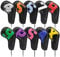 Montale Golf Iron Covers 10pcs Leather Colorful Golf Iron Headcovers Golf Club Head Covers for Most Brand Customize & Non-Customiz
