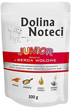 DOLINA NOTECI Premium Junior Rinderherzen 300g