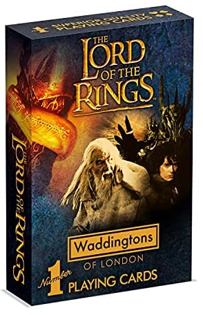 Winning Moves Il Signore degli Anelli Waddingtons numero 1 gioco di carte da gioco, Multicolore