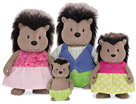 Li'l Woodzeez - Die McBristly Stachelschweine - Spielzeug-Figuren - Stachelschwein-Familie - Kleine Tierfiguren - Sammlerstück - 3 Jahre +