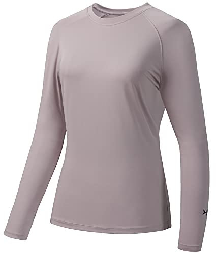 Bassdash Damen Rash Guard UPF 50+ UV Sonnenschutz T-Shirt Langarm Angeln Wandern Performance Shirts