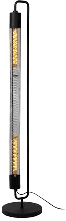 LUCIDE CALIXT - Stehlampe - 2xE27 - Schwarz