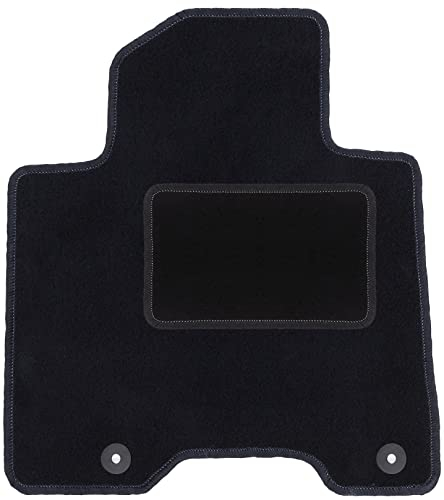 Wielganizator Automatte – Passend für Hyundai Tucson III SUV 2015- – Velours – Autozubehör - Auto Fußmatten – Fußmatte Auto – 1-teilig - schwarz