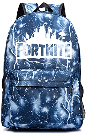 Mochila escolar luminosa para juegos para adolescentes, mochila versátil para hombres y mujeres, bolsa de hombro con mucho almacenamiento para escuela, viajes al aire libre, escalada, Color 4