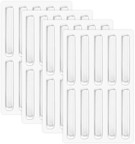 40 Stück Klare Gummi Crash Pads, Desktop Anti Rutsch Pads, Möbelstoßstangen, Wandaufkleber, Gummipuffer, Elastische Puffer, Türgriffpuffer, Gummipads, Geeignet Für Zuhause, Schule