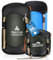 HIKENTURE Kompressionssack 10L/14L/20L/30L, 50% Mehr Stauraum! Wasserfester & Ultraleichter Kompressionssack für Schlafsack, Aufbewahrungstasche für Camping, Outdoor, Wandern, Reisen (Dark Green-20L)