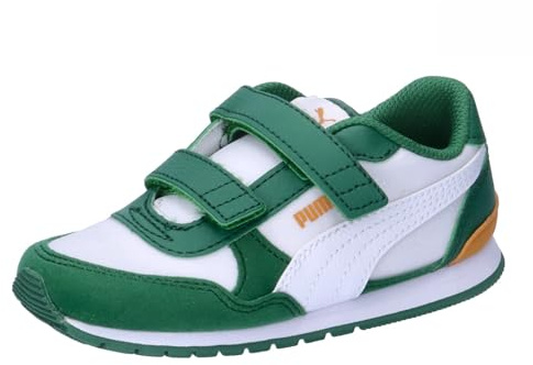 PUMA Unisex Baby ST Runner v3 NL V Inf Sneaker, Vine White-Ginger Tea, 20 EU