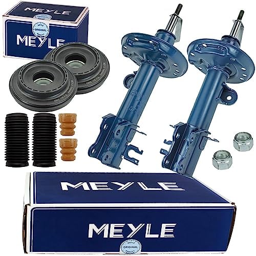 2x MEYLE Stoßdämpfer Domlager + Protection-Kit vorne für Punto Corsa D