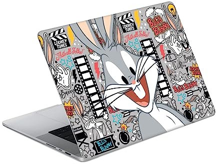 Head Case Designs Offizielle Looney Tunes Bugs Bunny Graphics Und Charaktere Vinyl Haut Aufkleber Abziehbild Abdeckung kompatibel mit MacBook Pro 16 A2485