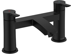 Bristan Apelo Bathroom Taps, Black Bath Filler tap | APE BF BLK, Modern design, Matching bathroom sink taps and shower available, Lifetime Cover