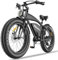 Electric Bicycle for Adults with 18.2Ah Battery,80N·M Torque Motor,Hidoes 26 Tire E Bike for Adults Electric Mountain Bike for Mens,Commuter E-Bike Fat tire Electric Bike 7-Speed